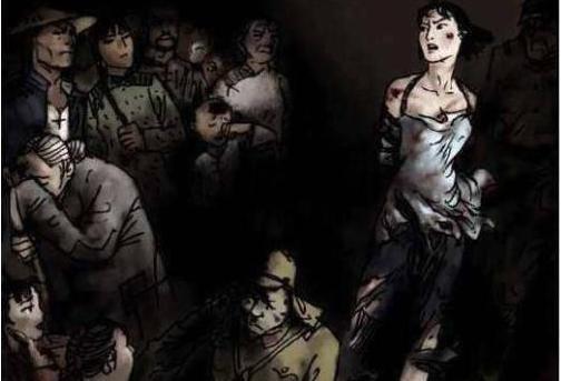 抗日女英雄,被汉奸强脱游街,死后被泼硫酸尸骨无存,牺牲时仅22岁!