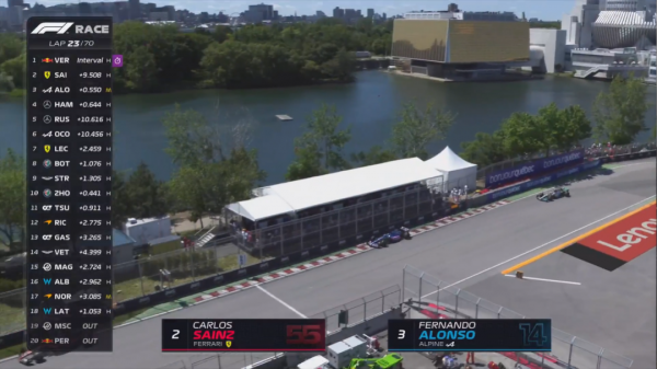 F1加拿大大奖赛正赛:雨过天晴,周冠宇刷新F1生涯最佳战绩