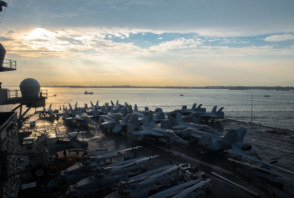 里根号结束休整,再次现身南海,山东舰战巡,不给美军作乱的机会