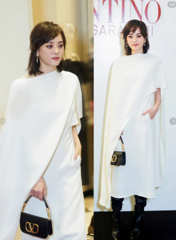 孙俪突然变美,眼睛不凸也不发腮了,下巴的痣引热议 !被疑整容!