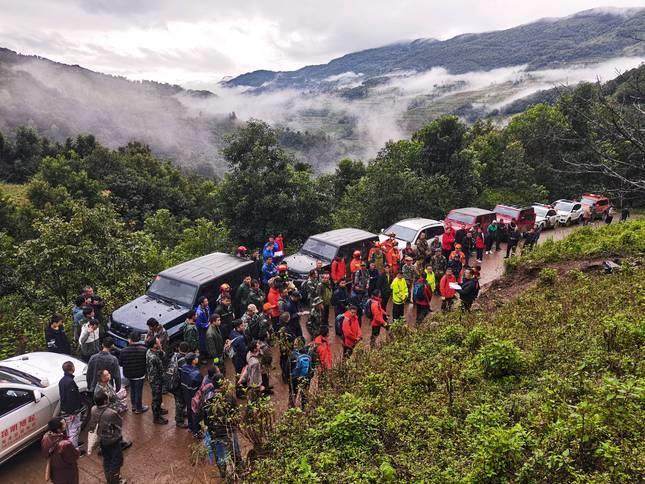 中国地质调查局4人在云南作业时失联 当地全力搜救