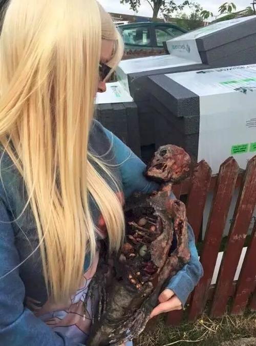 英国海滩惊现腐烂美人鱼死状惊悚3