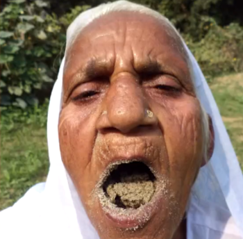 8旬老人每天吃两公斤沙子坚持63年身体健康2