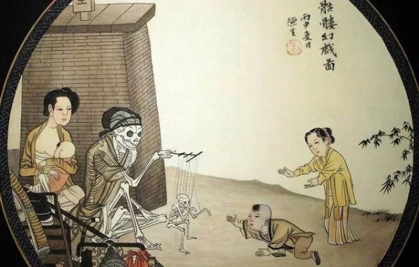 故宫中一幅诡异画作近看3个人远看1个人专家不是画