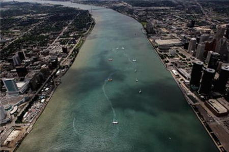 神秘的底特律河河底不允许人潜水只因隐藏了太多秘密