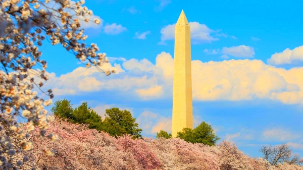 美国华盛顿纪念碑上，为何会有一段来自清朝的汉字？