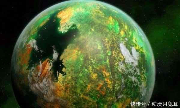 这颗超级地球代号"gj536b",学名超级类地行星,和人类生存的地球有着