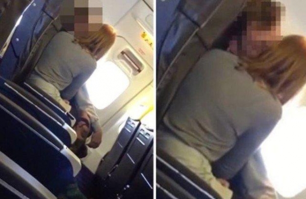 瑞安航空乘客高空发生关系，翻云覆雨不顾旁人，航空公司视而不见