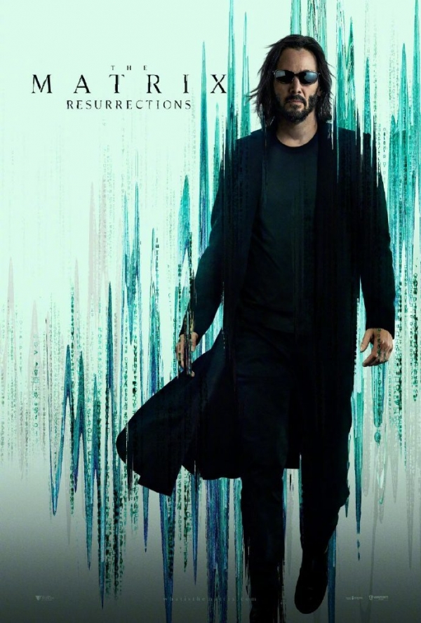《黑客帝国4》新角色海报释出 12月22日北美正式上映