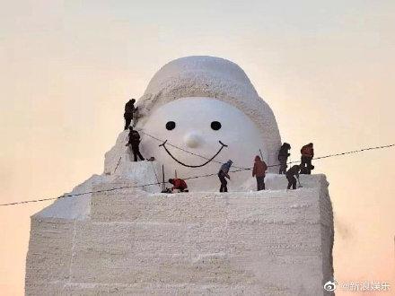 北方雪人能有多大？哈尔滨18.5米高的雪人冲上热搜