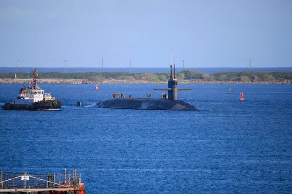 美媒：印太紧张局势升级之际，美军弹道导弹核潜艇时隔6年再访关岛