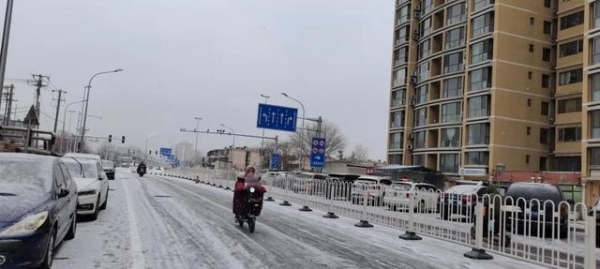 2022年北京初雪！市民：希望大雪可以驱散疫情