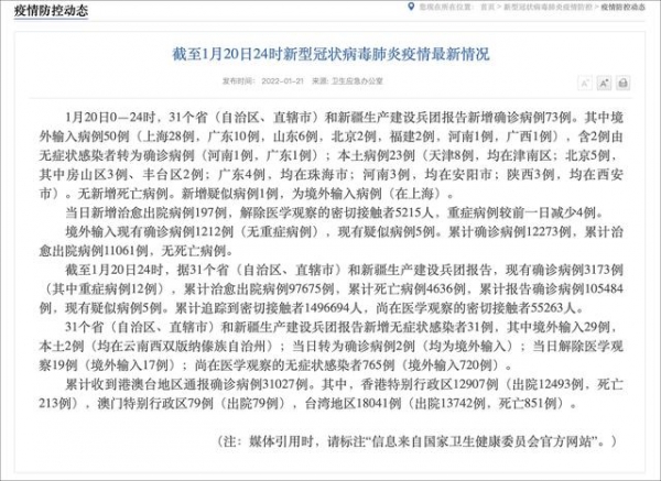 国家卫健委：31省份新增本土病例23例，其中天津8例、北京5例