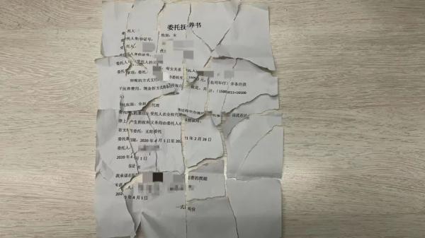 杭州民警意外捡到一份撕碎的抚养委托书！背后藏着她的无奈