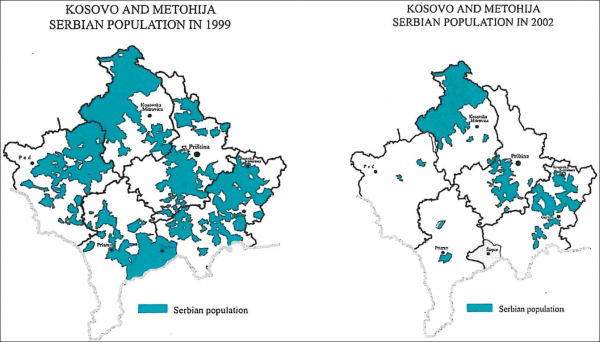 科索沃塞族分布图图片