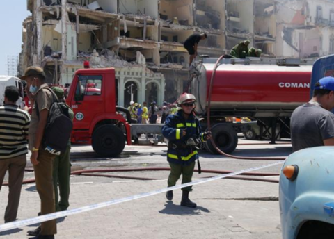 古巴首都哈瓦那酒店爆炸事故已致18人死亡、74人受伤
