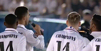 皇马庆祝夺冠!36岁巨星自宣续约,阿扎尔喊话:下赛季要付出全部