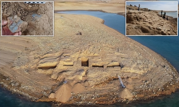 伊拉克水库干涸，千年古城重现，考古学家跑得比去捞鱼的还快