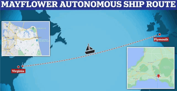 复刻“五月花”号历史航程！AI无人驾驶船只成功横渡大西洋