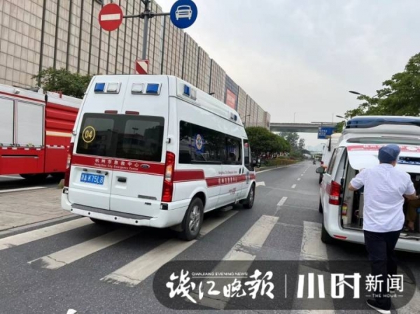 杭州一市场发生火灾：有人烧伤，有人为避险从楼上跳下
