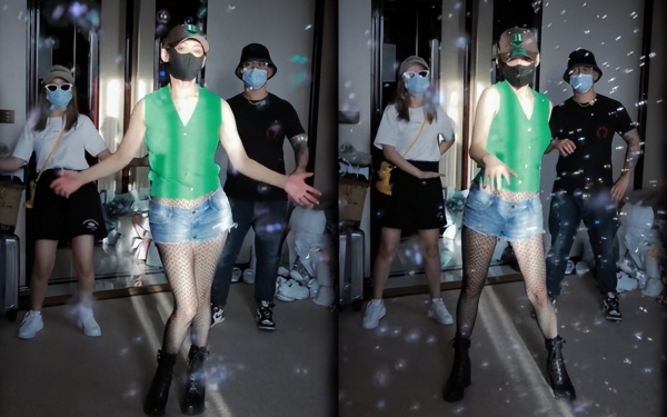 50岁宁静穿热裤渔网袜跳舞，个性穿搭遭吐槽：实在接受不了