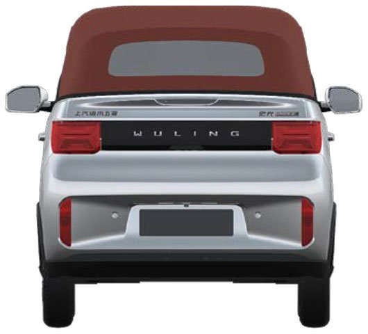或售8万元 宏光MINI EV敞篷版专利曝光：戴了一顶红帽子