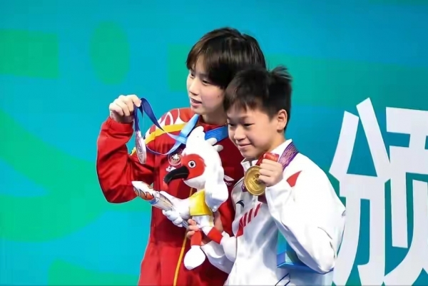 全红婵和陈芋汐亮相女子双人10米台，预赛轻松拿第一，夺冠无悬念