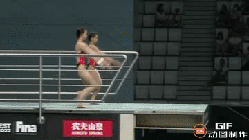 全红婵和陈芋汐亮相女子双人10米台，预赛轻松拿第一，夺冠无悬念