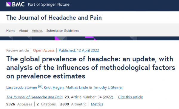 你经常硬扛的「偏头痛」，其实是第二大致残原因