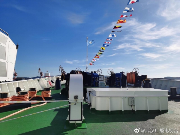 台湾海峡大型巡航救助船“海巡06”正式列编