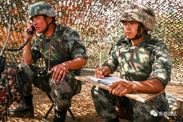 轰！轰！轰！第72集团军某合成旅进行实战化火力打击演练