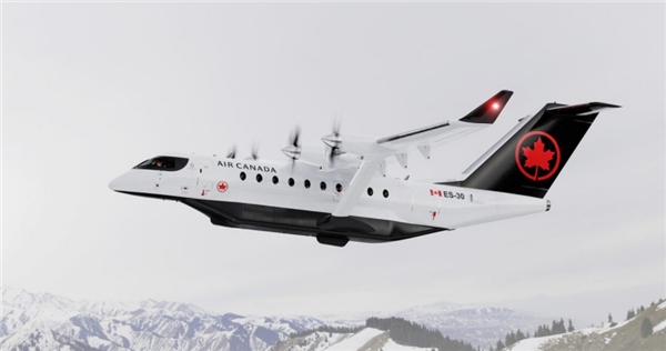 加拿大航空购买30架电动飞机：纯电能飞200公里