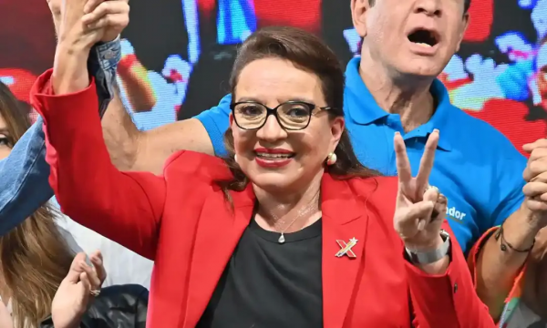 △洪都拉斯总统卡斯特罗