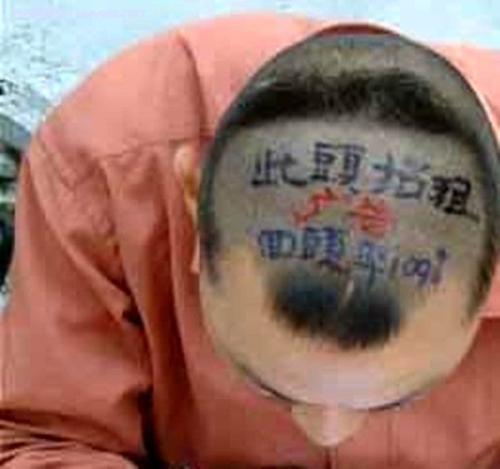 搞笑gif：搞笑之发型