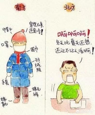 南方的冬天VS北方的冬天，看完简直要笑昏了，你那里是这样的吗？