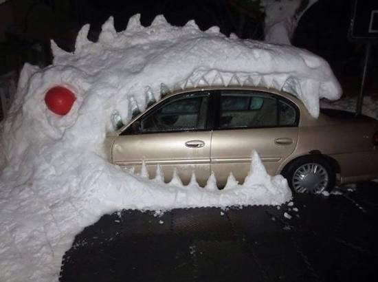 搞笑雪人图片来袭，你准备好了吗