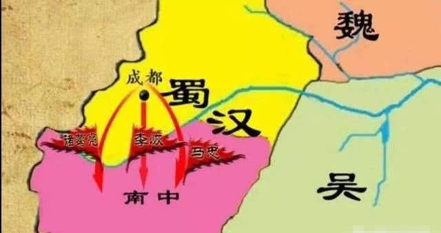 三国中,诸葛亮七擒孟获,孟获的地盘今在哪里?看完后明白了!