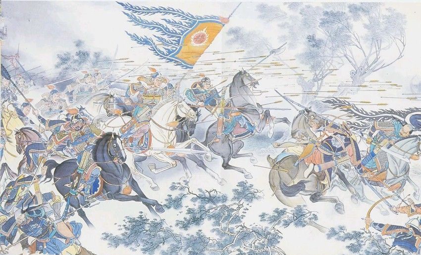 第五位是杨再兴,他原是曹成部降将,与岳飞大战三百合不分胜负,后被