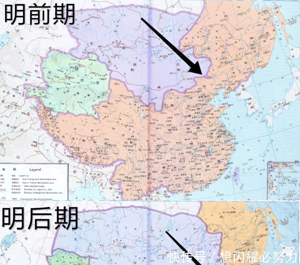 明朝朱棣时期的地图图片