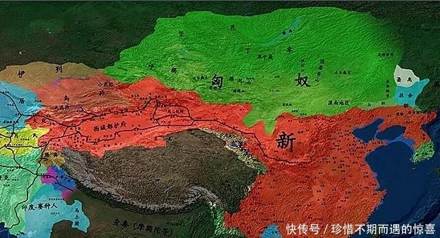 新朝疆域版图图片