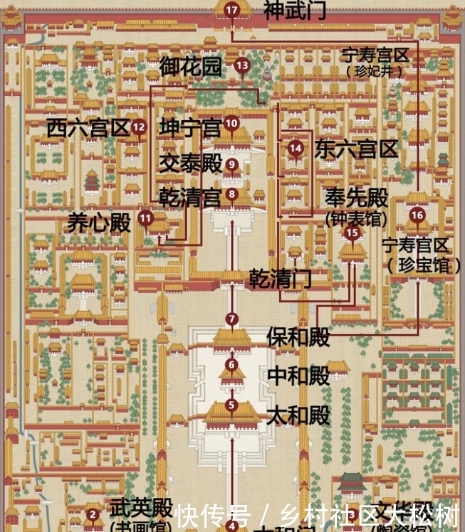 皇宫平面图高清大图图片