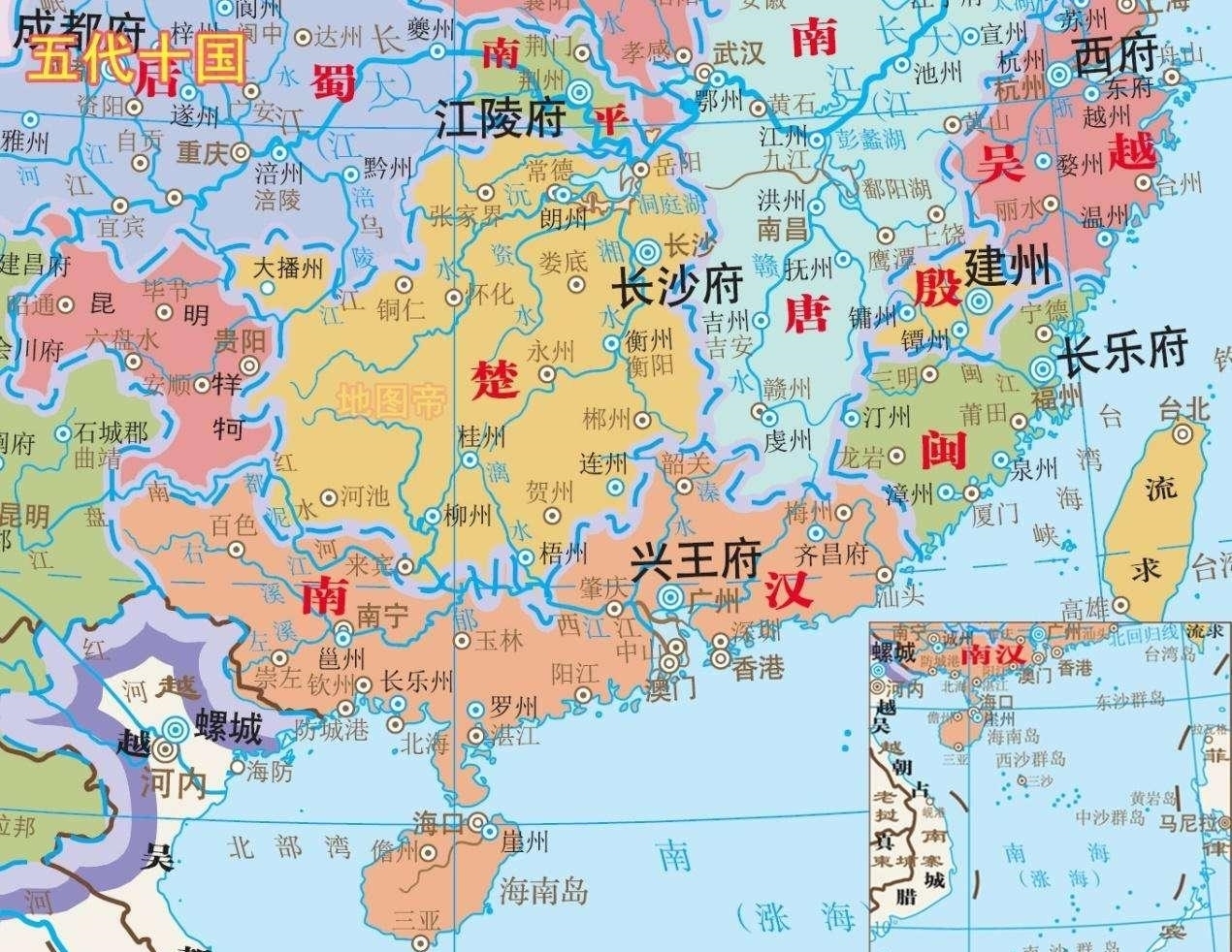 南汉亡国君刘鋹有多荒唐宦官宫女管理朝政降宋后乐不思汉