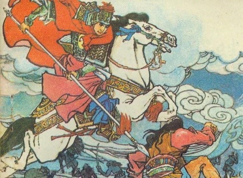 挑刀车的是呼延庆的丈八蛇矛枪,在《呼家将》中,呼延庆是无敌小将,掌