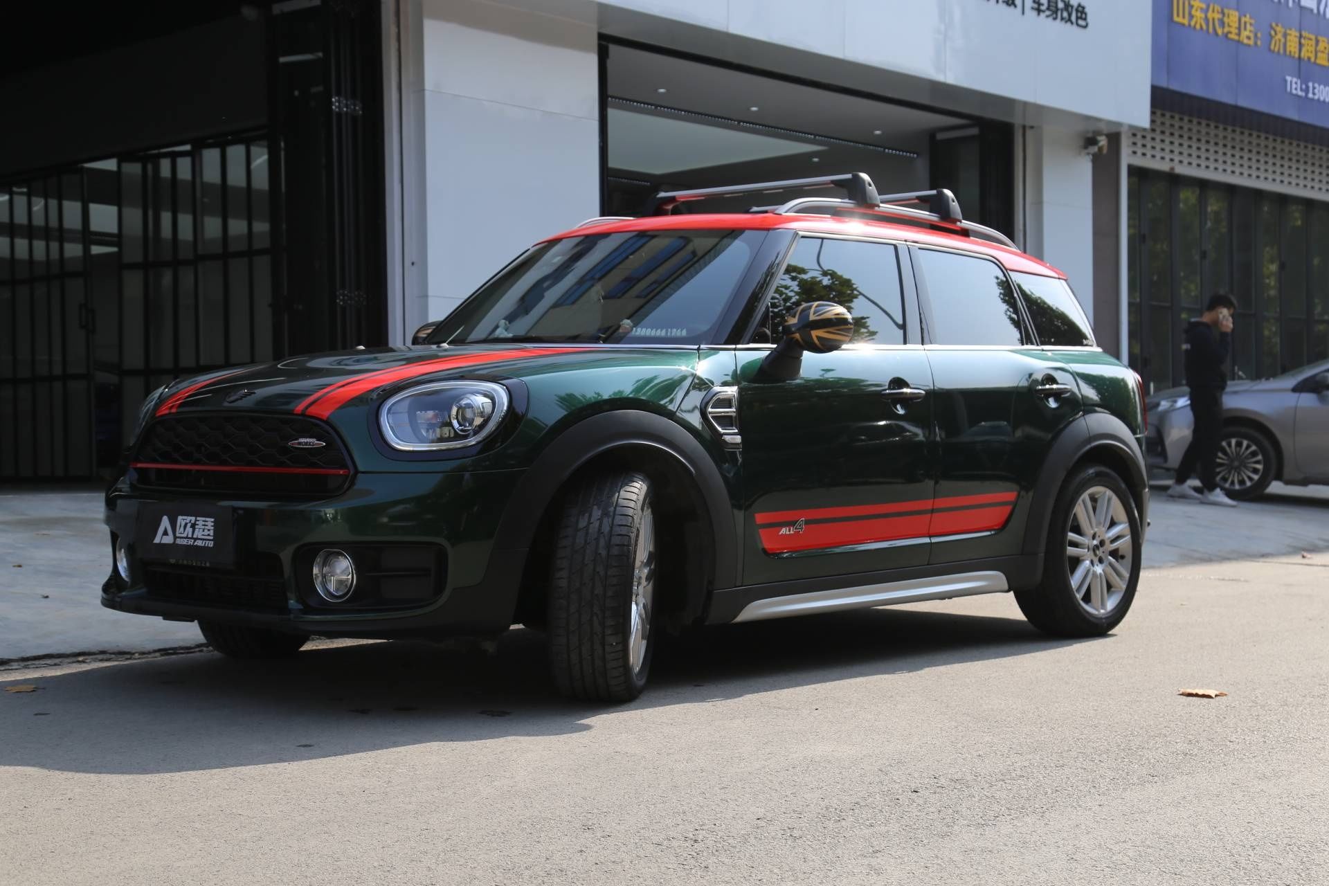 宝马升级案例 | 宝马mini改色红色车顶 车身拉花 中网 - 看看头条