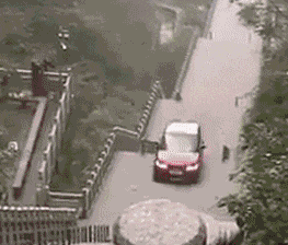 「搞笑Gif动图」滚吧，一山容不下两只乌龟的哦