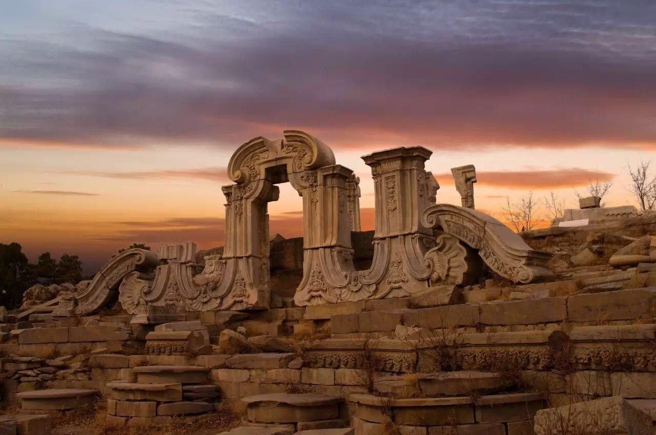 英国留下的圆明园被毁前照片,让我们再次领略,万园之首的风景(2)