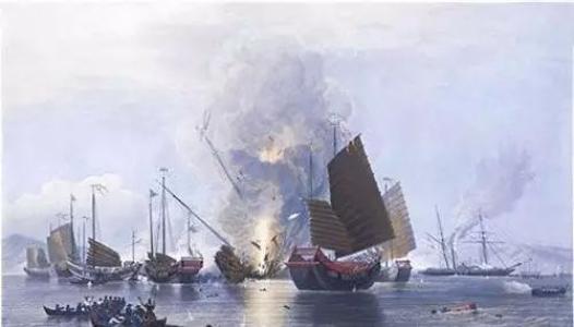 16艘舰艇“围观”1艘英国军舰：我国忘不了170年前鸦片战争(3)