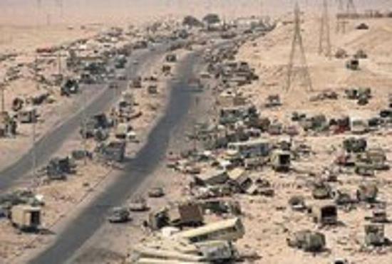 丧失制空权的伊拉克军队损失惨重