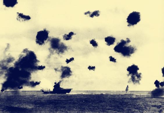 中途岛海战中日本人有多倒霉？原谅我不怀好意的笑了！