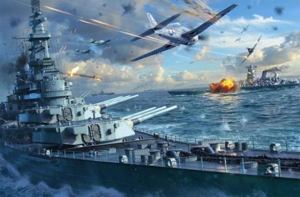 史上最大规模的海上战役：200艘军舰疯狂对轰，上万士兵长眠海底